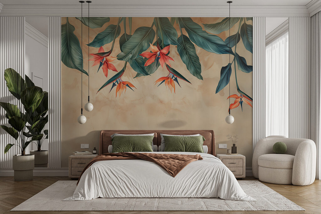 Flori tropicale care atârnă — interior 4