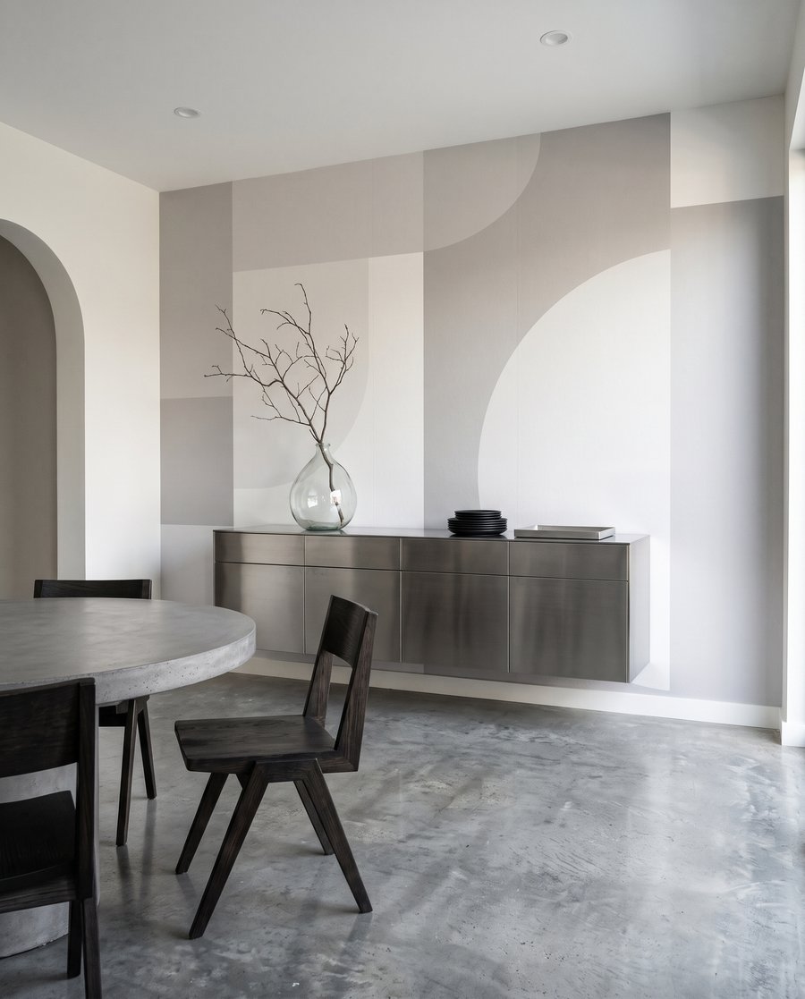 Geometrie cu forme rotunde — interior 1