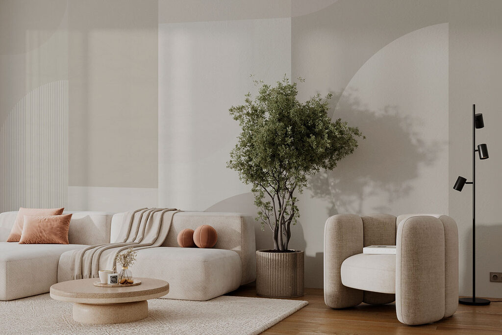 Geometrie cu forme rotunde — interior 2