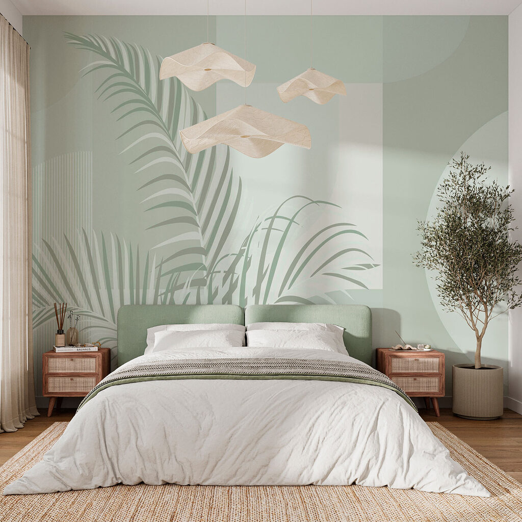 Palmier în forme geometrice — interior 1