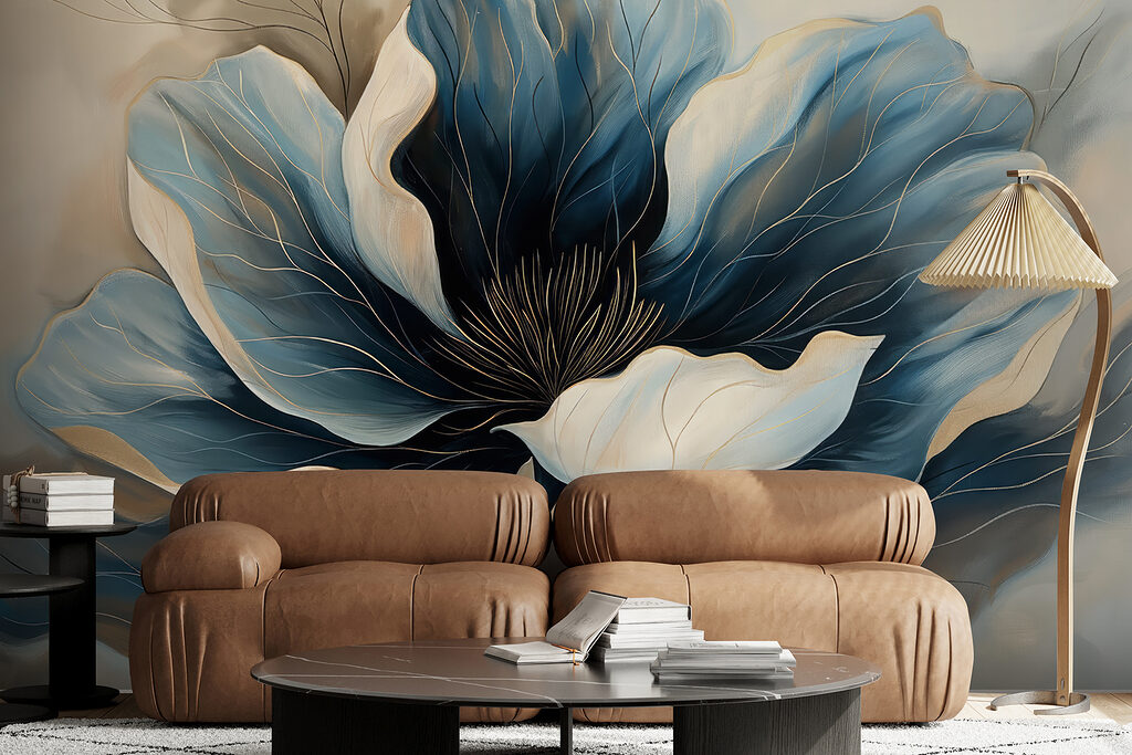 Floare albastru-închis — interior 4