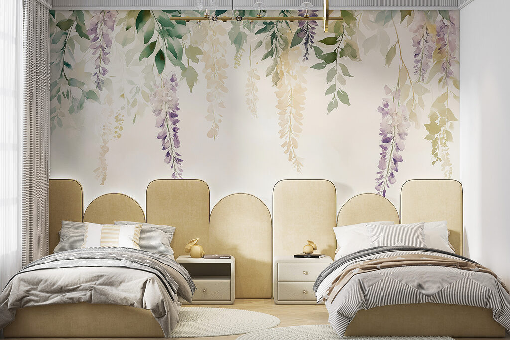 Ramuri liliachii care atârnă — interior 4