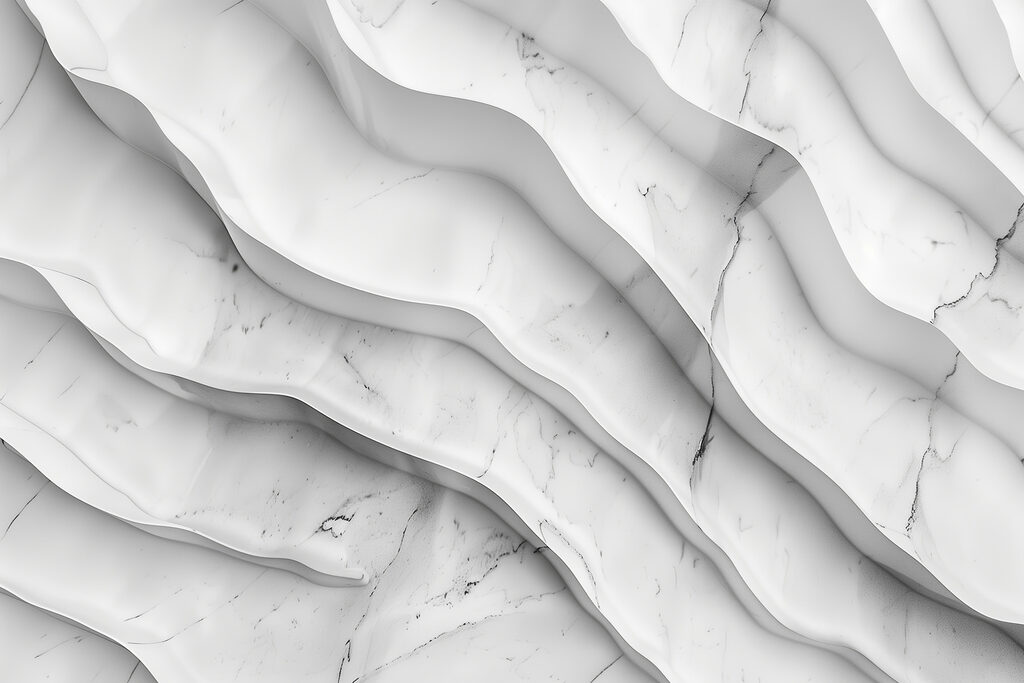 Straturi albe oblice — design complet