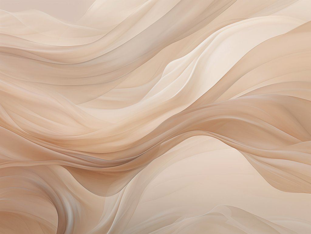 Valuri bej delicate — design complet