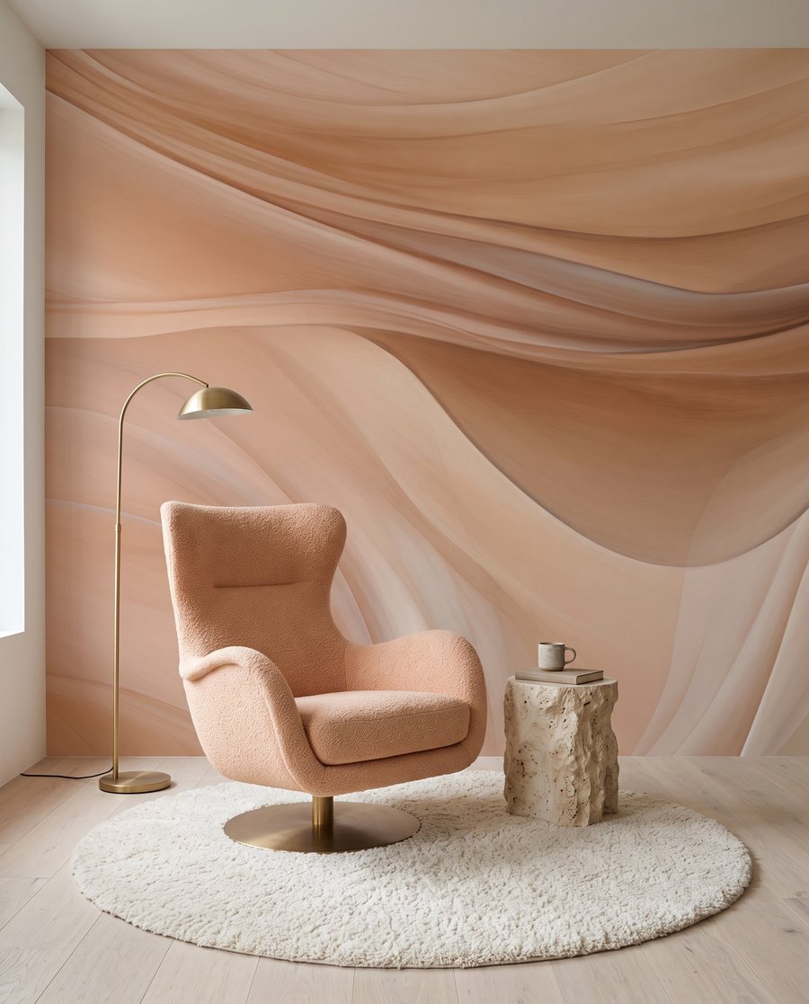 Valuri bej delicate — interior 4