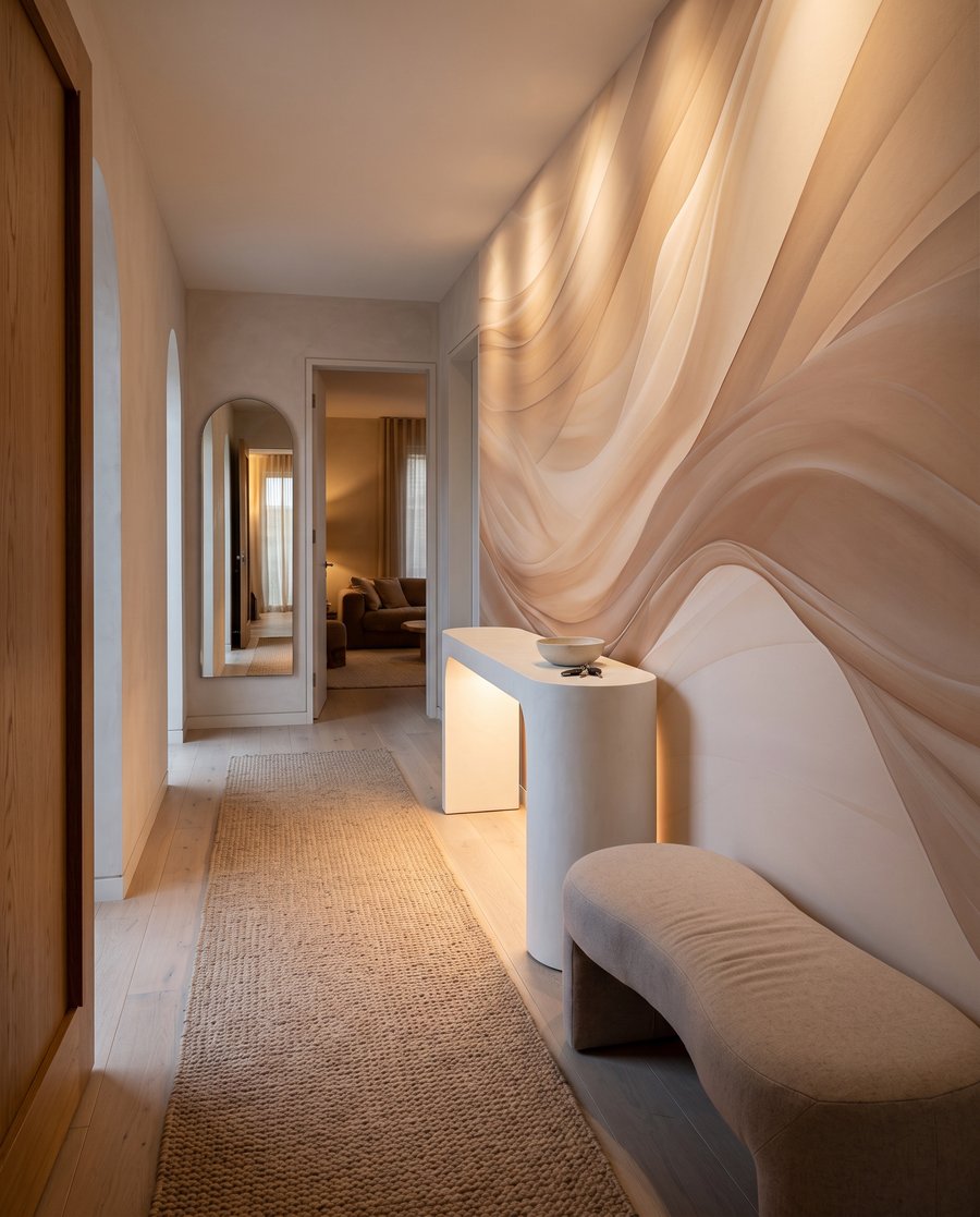 Valuri bej delicate — interior 5