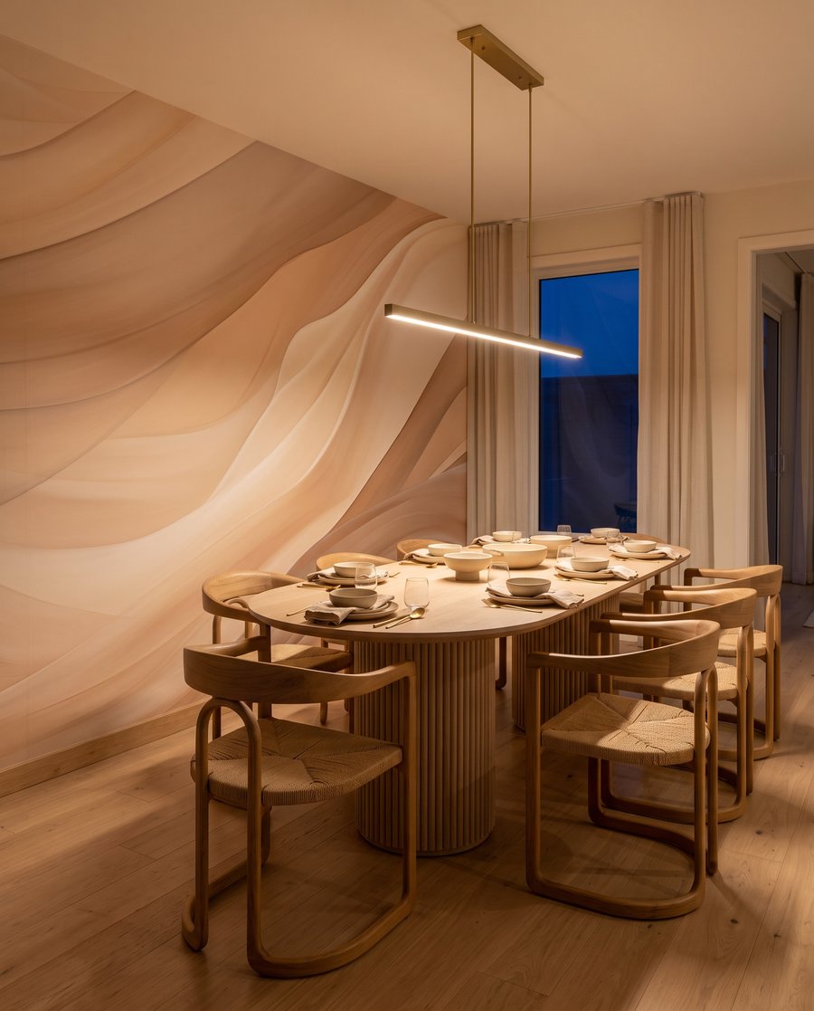 Valuri bej delicate — interior 7