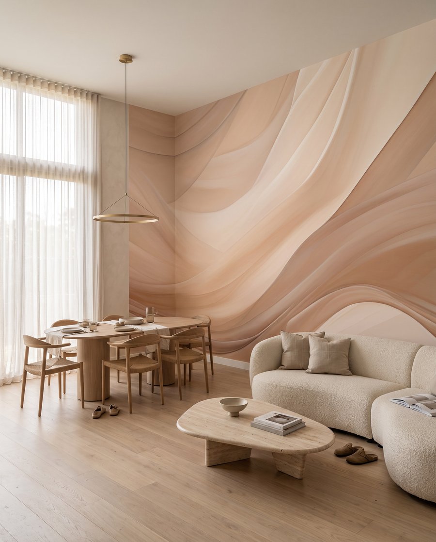 Valuri bej delicate — interior 8