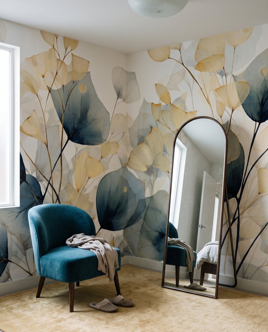 Frunze ca hârtia transparentă — interior 3