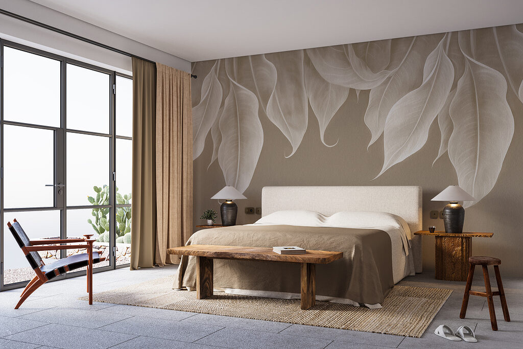 Frunze transparente care atârnă — interior 1