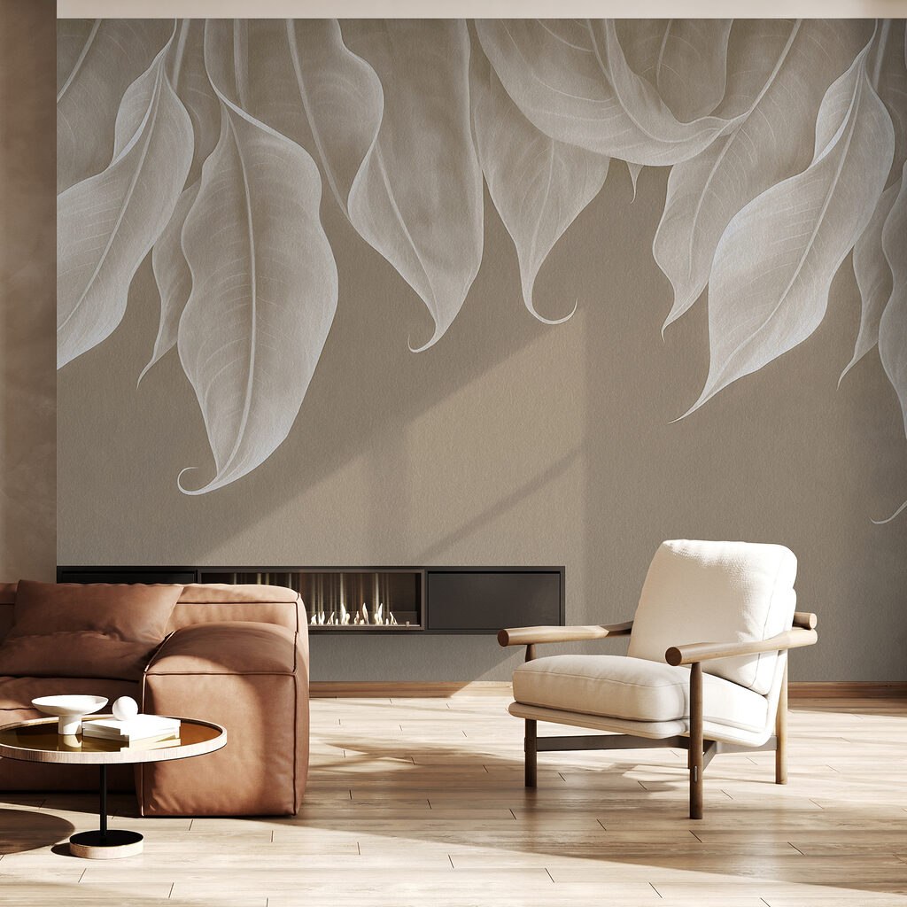 Frunze transparente care atârnă — interior 2