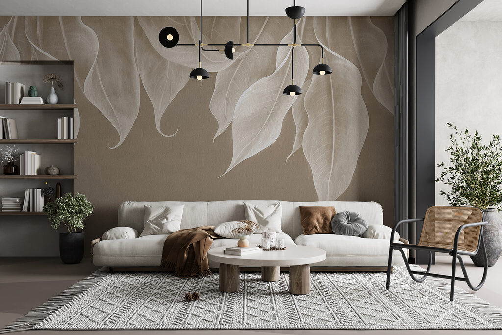 Frunze transparente care atârnă — interior 3