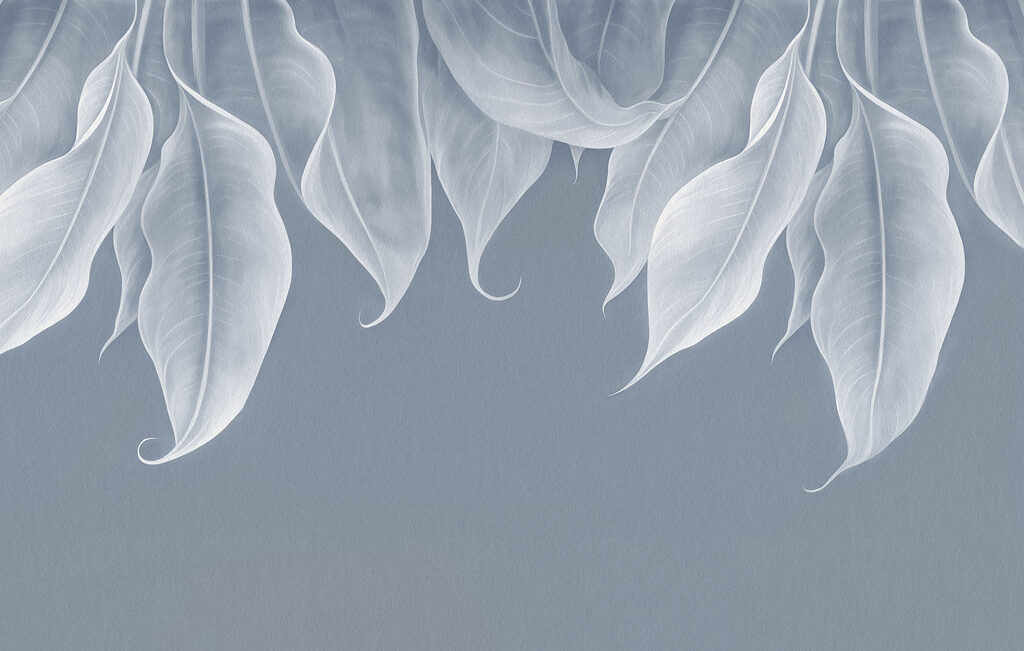 Frunze transparente care atârnă — design complet