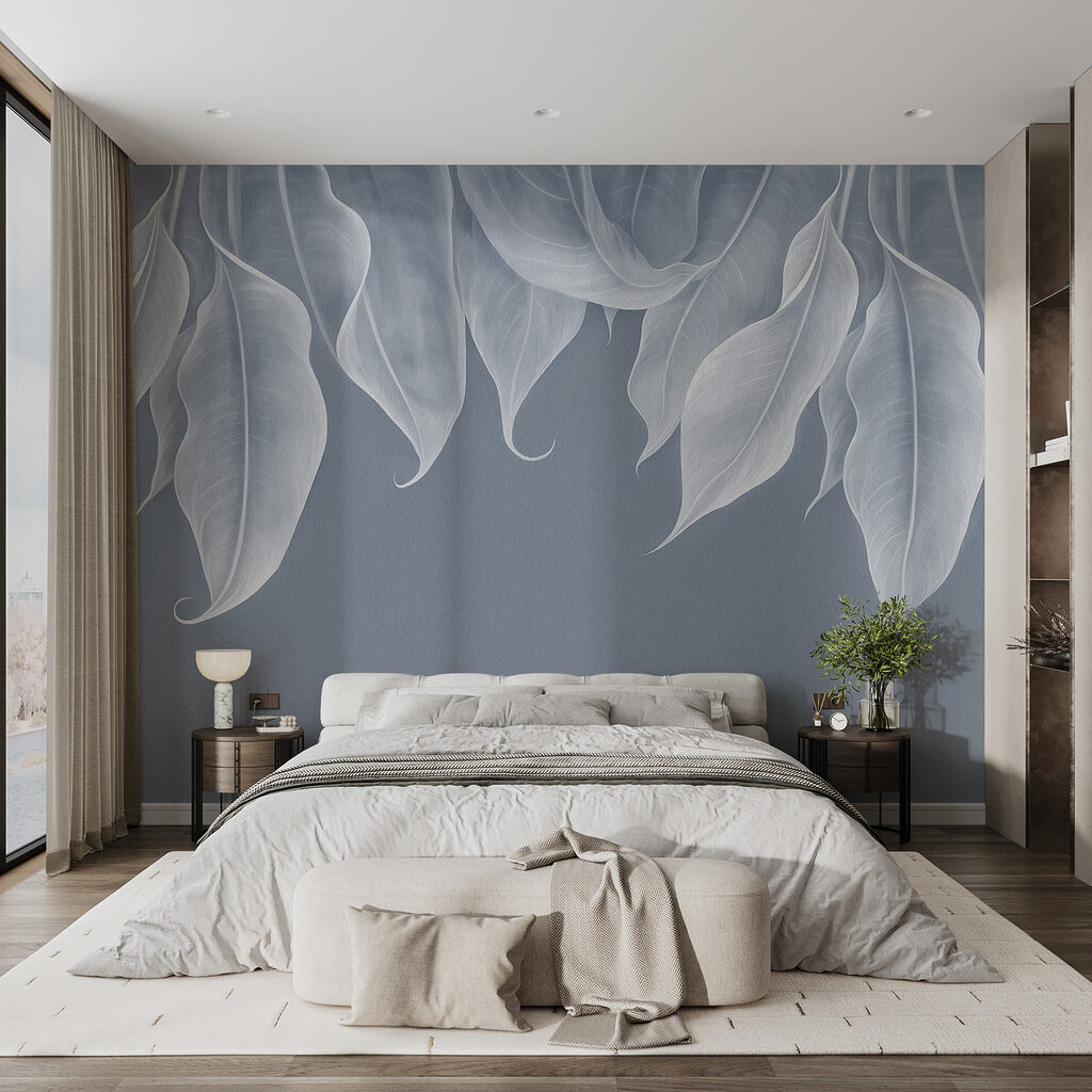 Frunze transparente care atârnă — interior 1