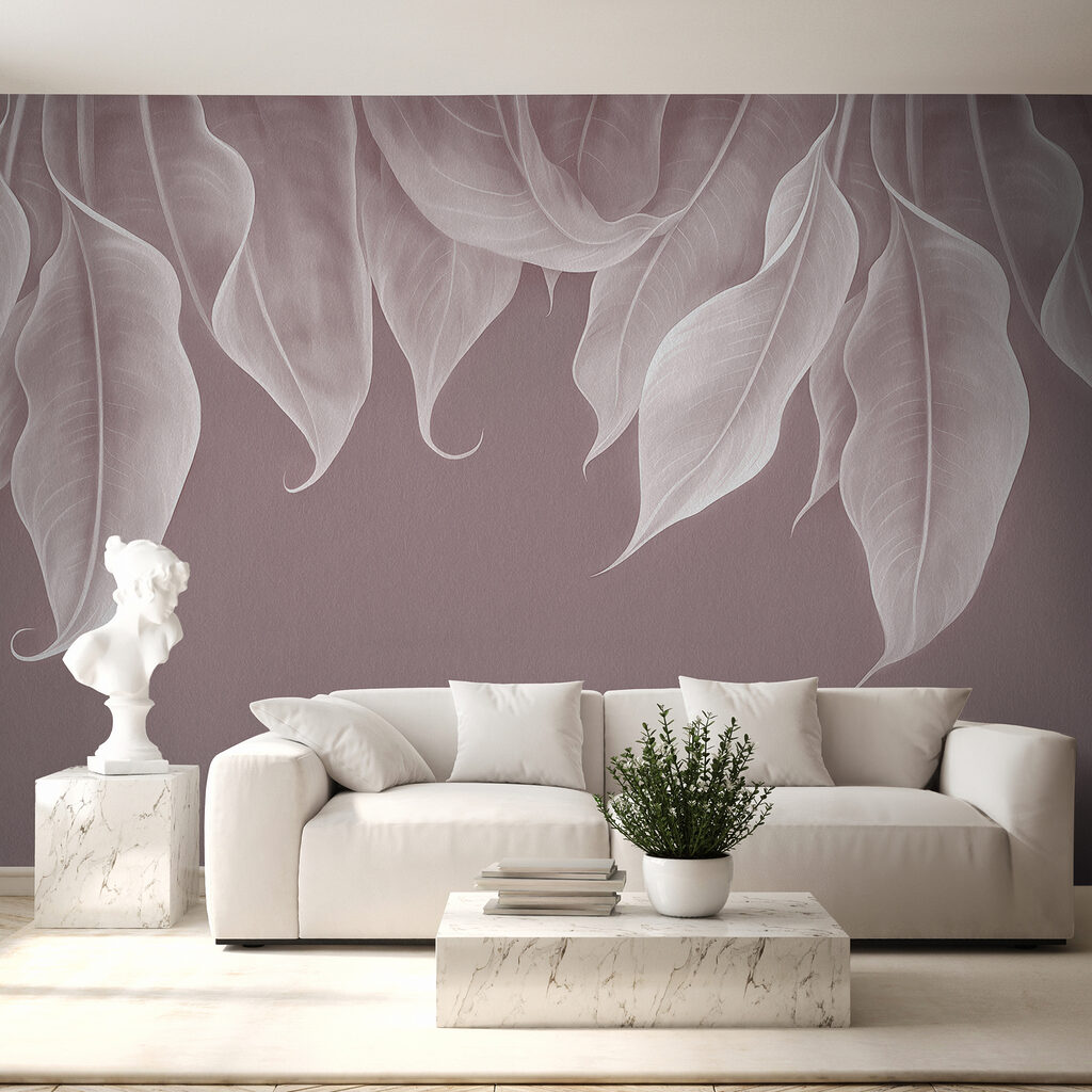 Frunze transparente care atârnă — interior 2