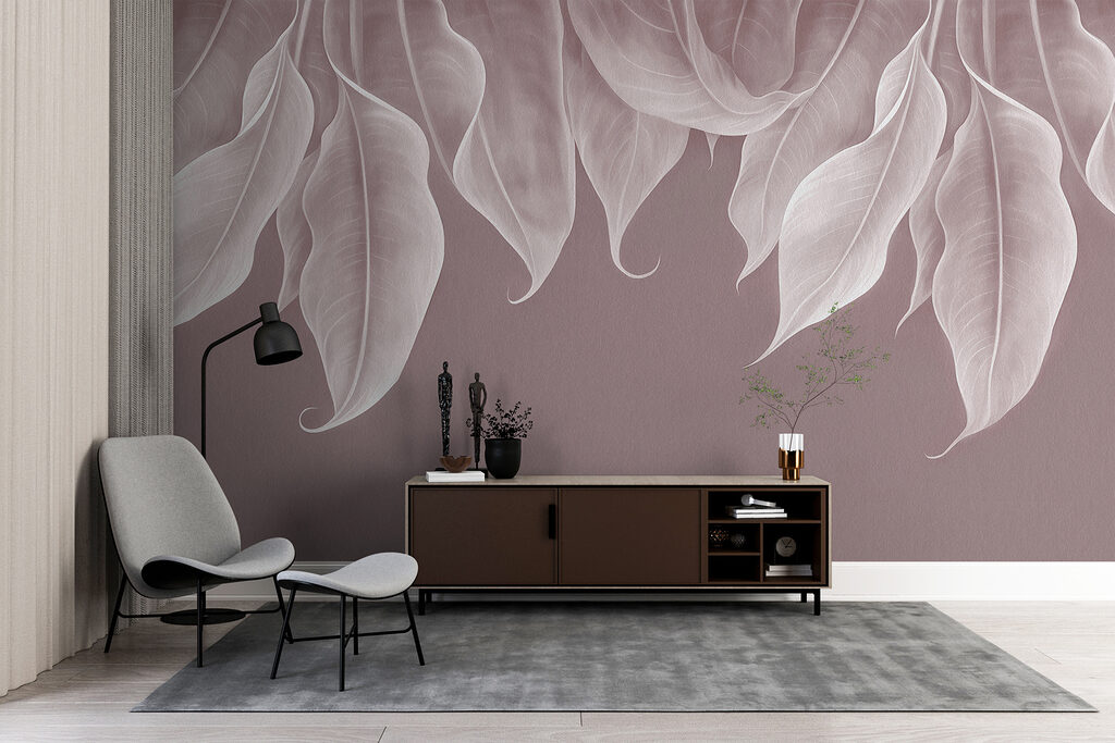 Frunze transparente care atârnă — interior 4