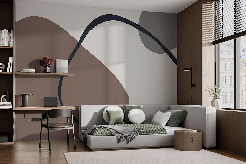 Buclă întunecată peste culoare — interior 1