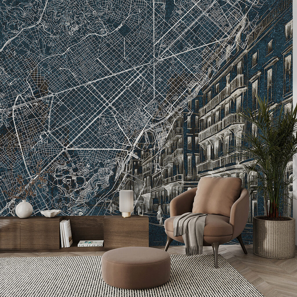 Hartă a orașului — interior 2