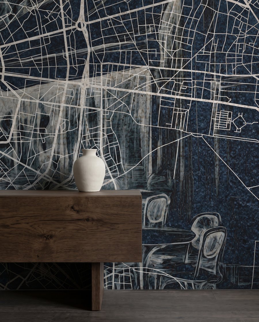 Rețea fină de străzi — interior 7
