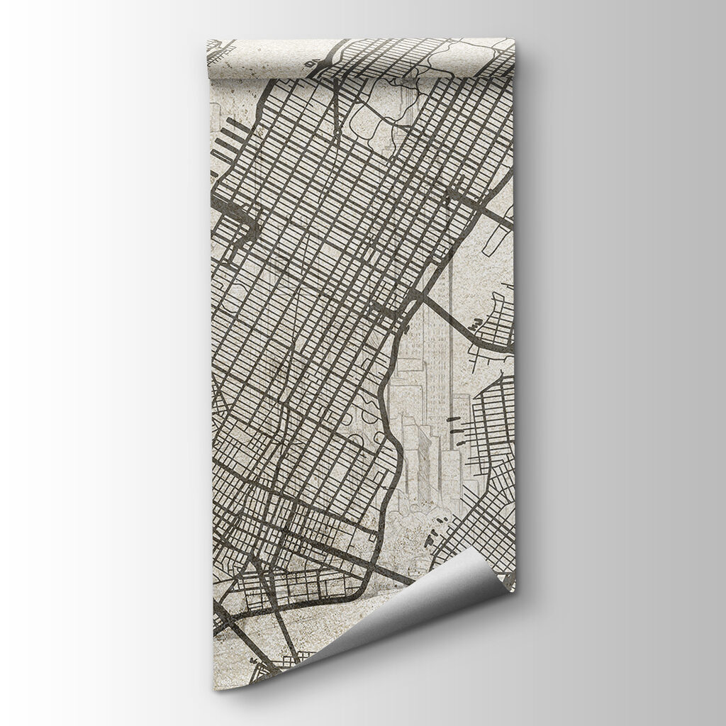Manhattan în linii fine — vizualizare produs