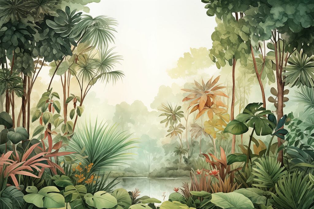 Lumină în pădure — design complet