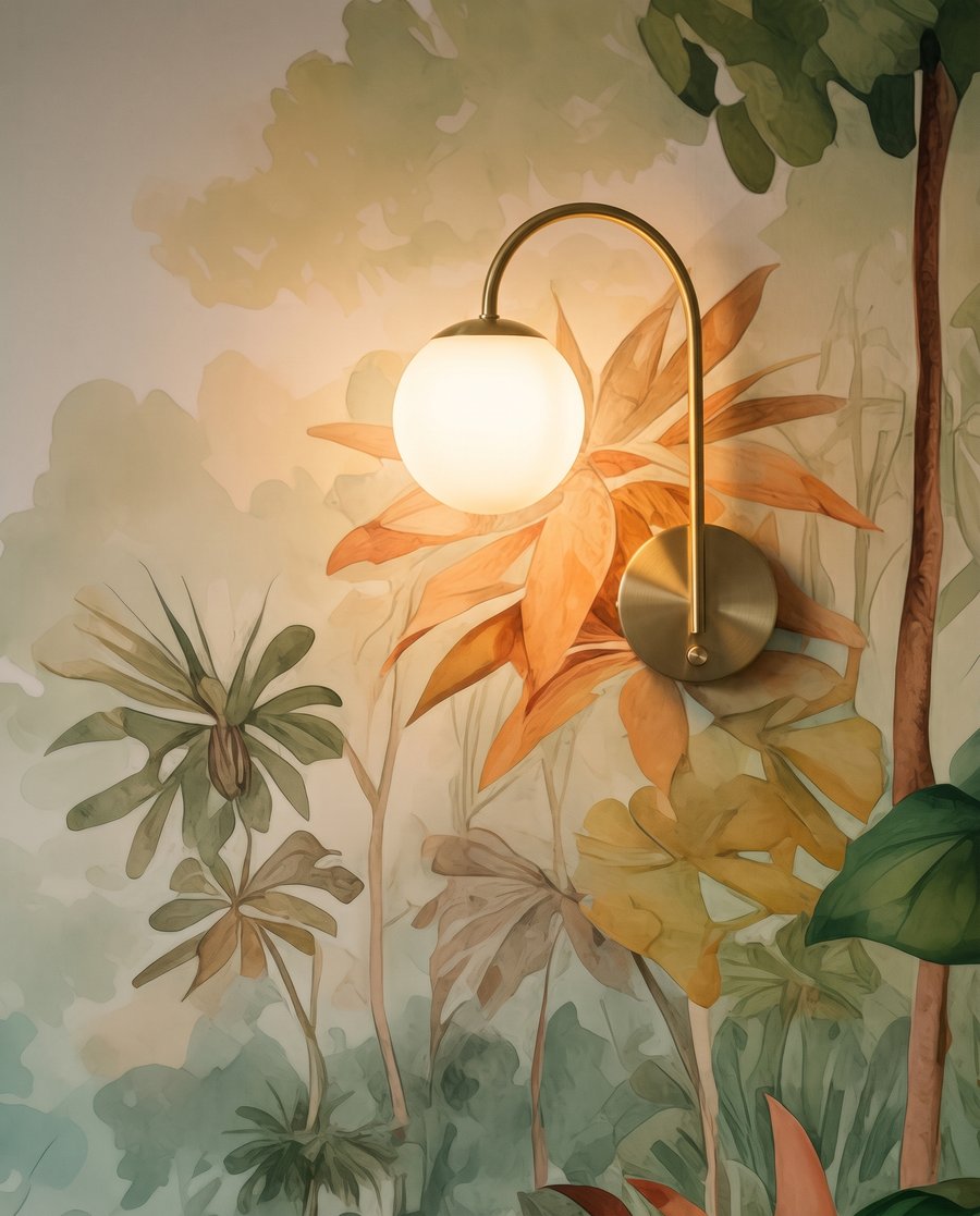 Lumină în pădure — detaliu