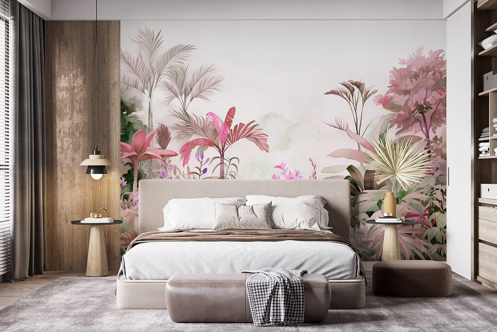 Grădină tropicală într-un interior