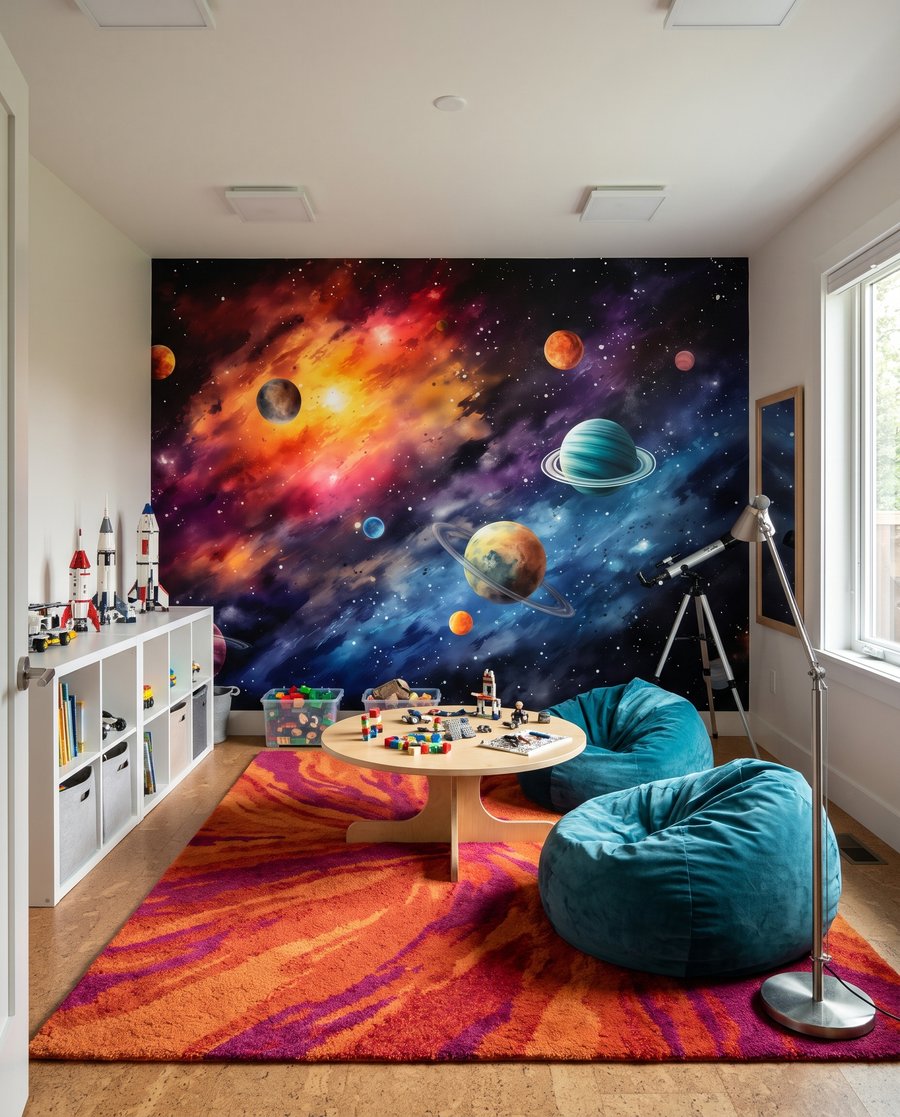 Planete în nori aprinși — interior 2