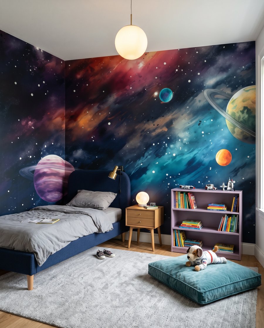 Planete în nori aprinși — interior 3