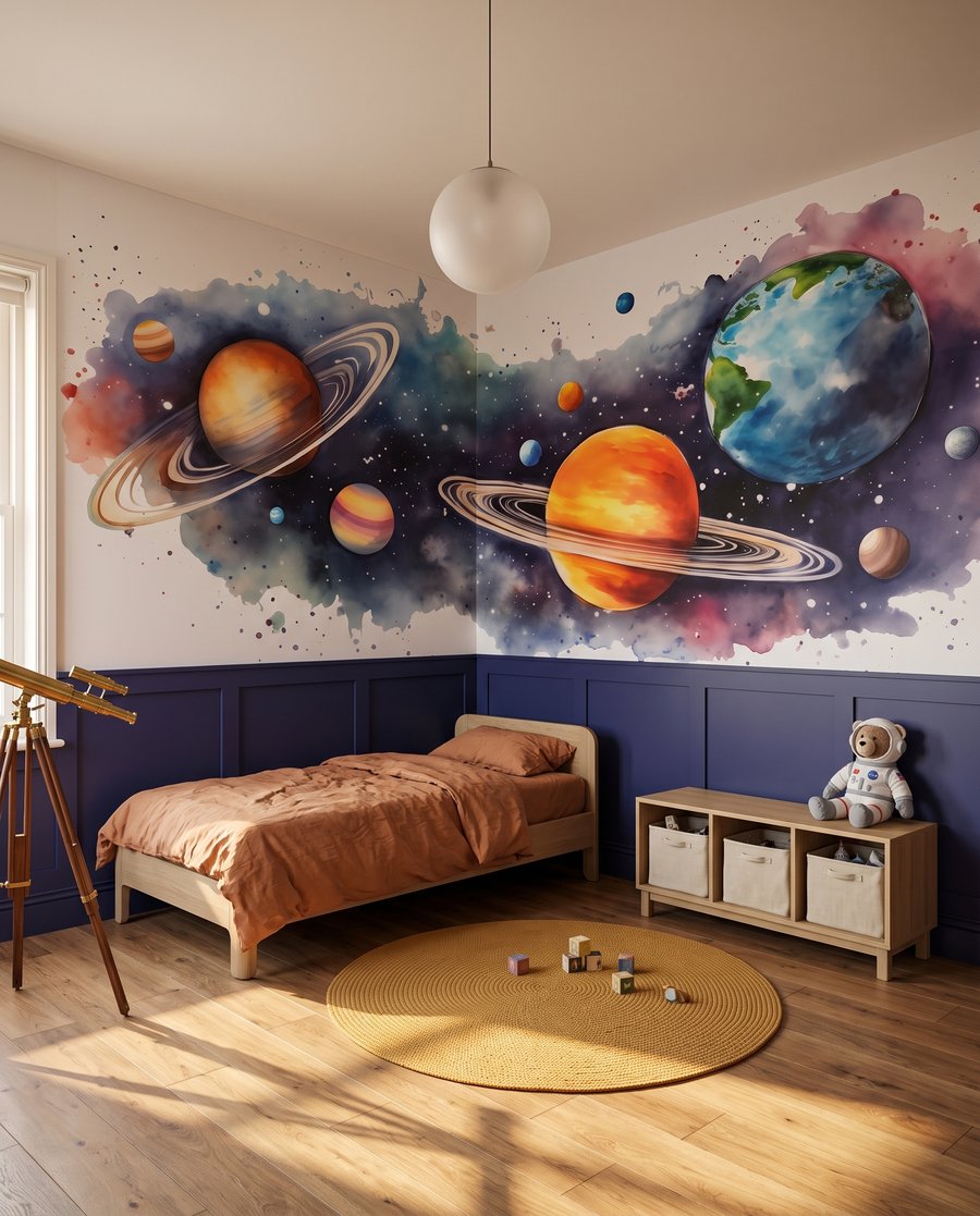Planete pe pete colorate — interior 4
