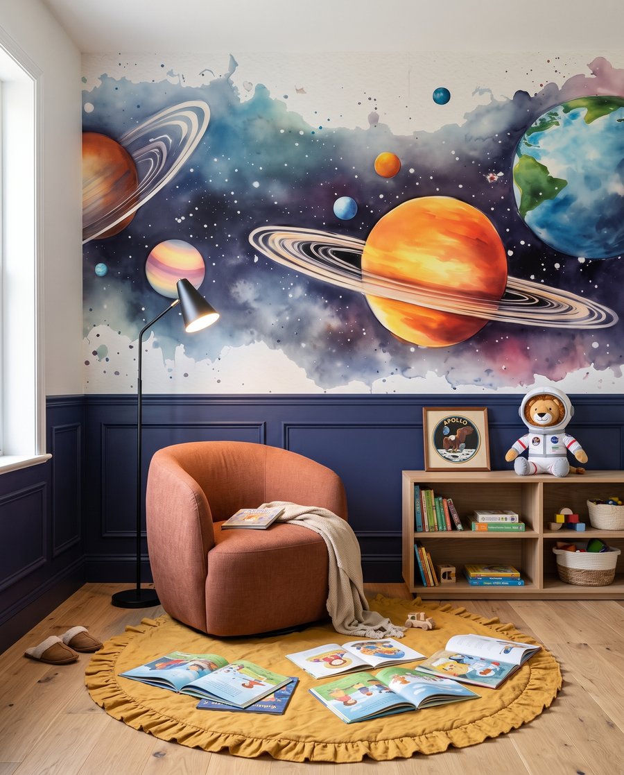 Planete pe pete colorate — interior 7