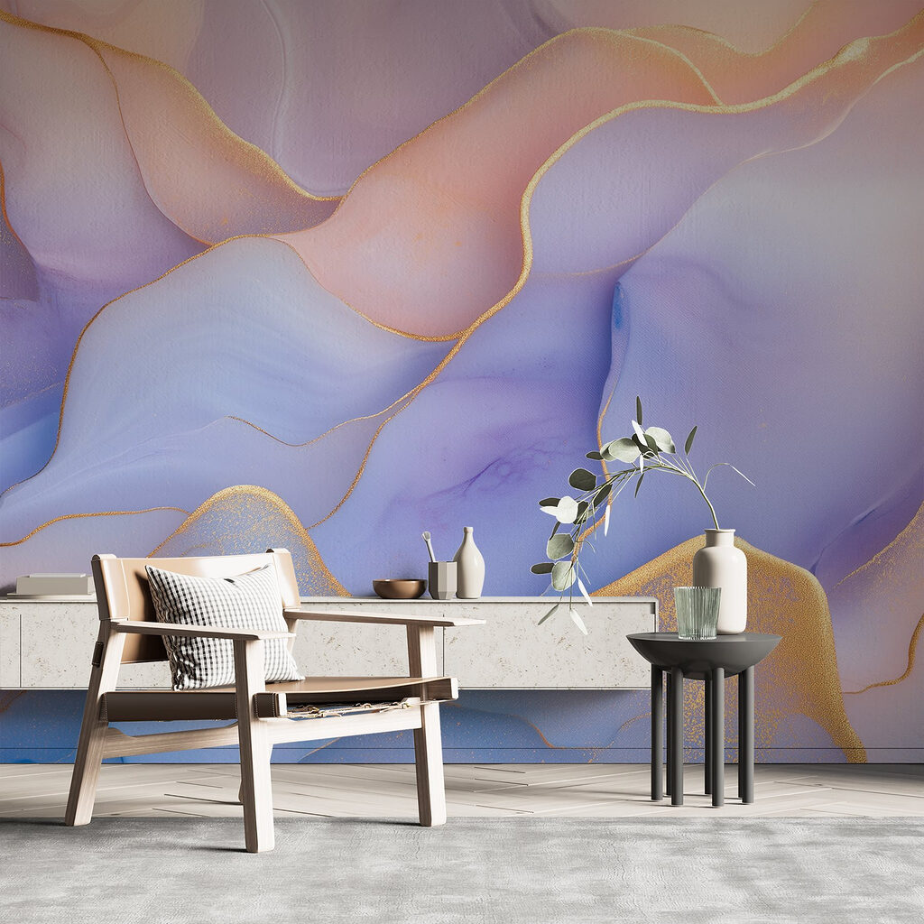 Linii aurii pe pastel — interior 3
