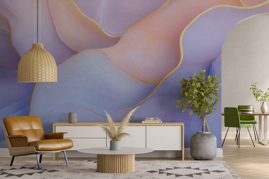Linii aurii pe pastel — interior 4