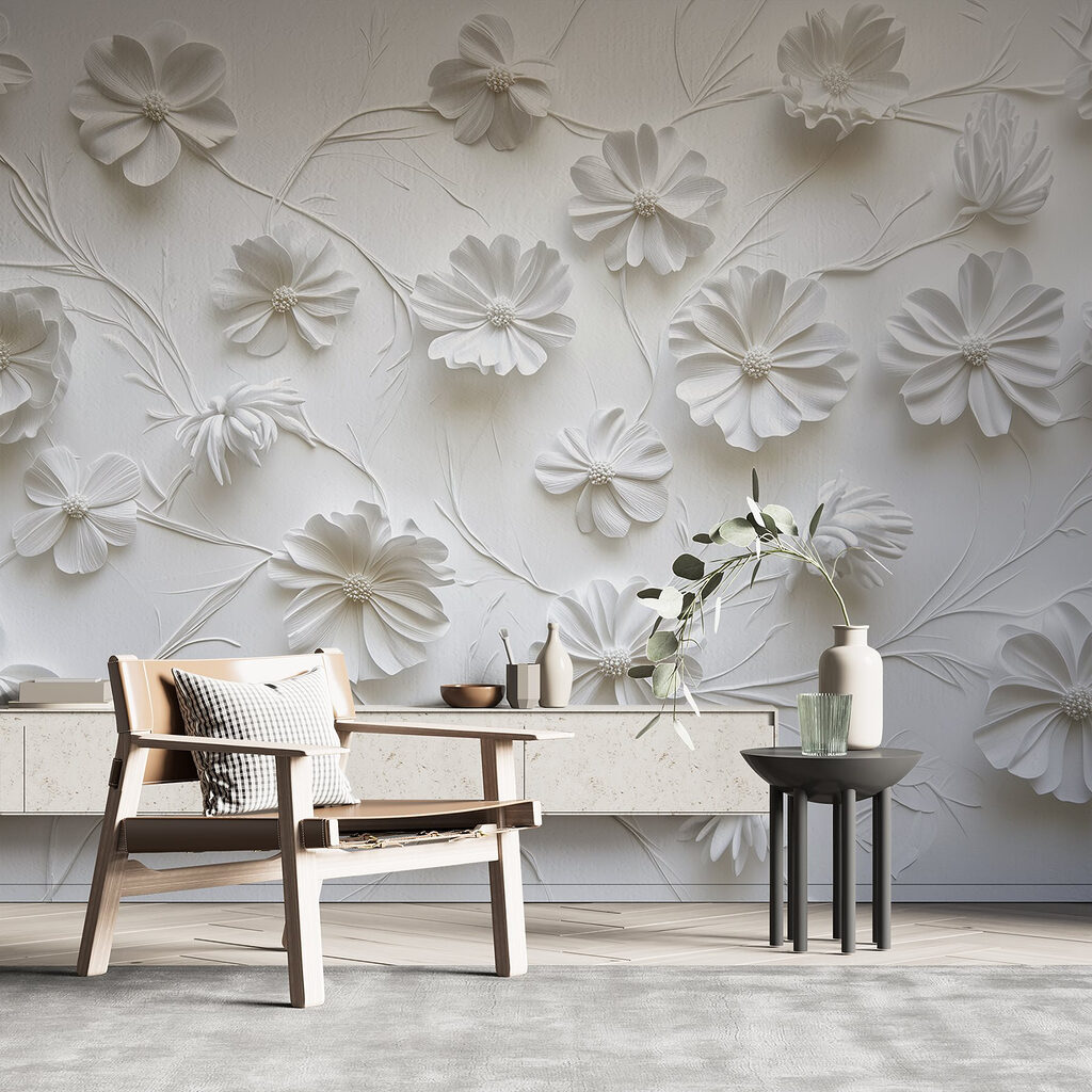 Flori albe pe vrej — interior 4