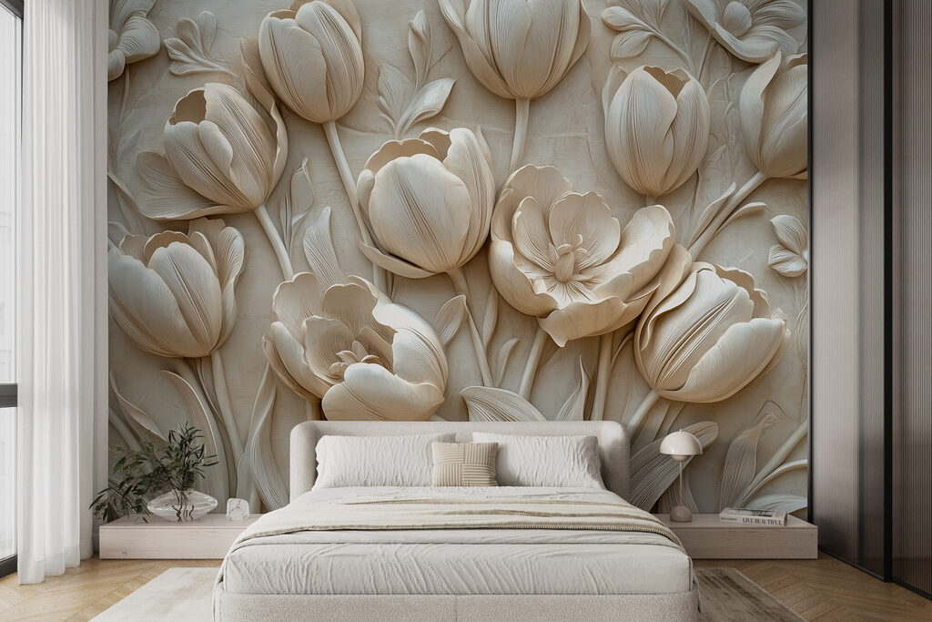 Lalele în relief — interior 2