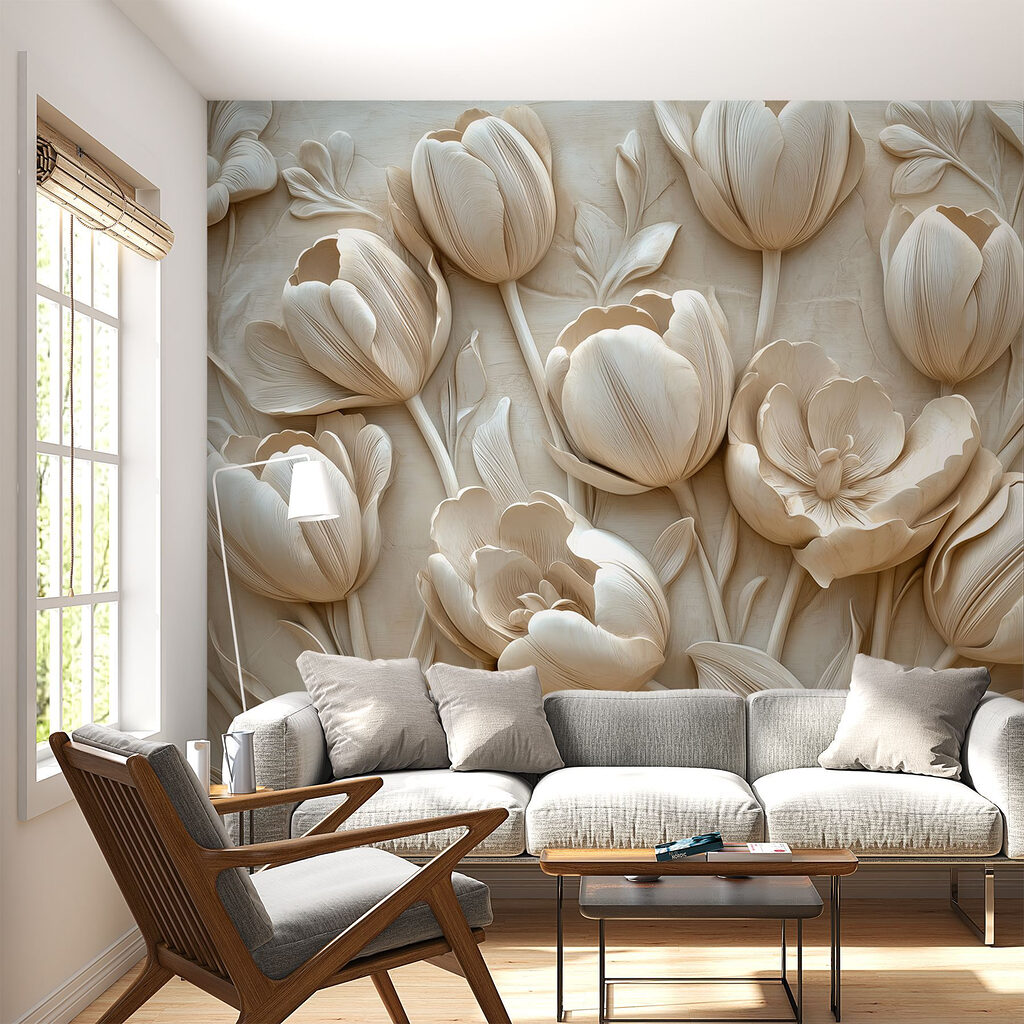 Lalele în relief — interior 4