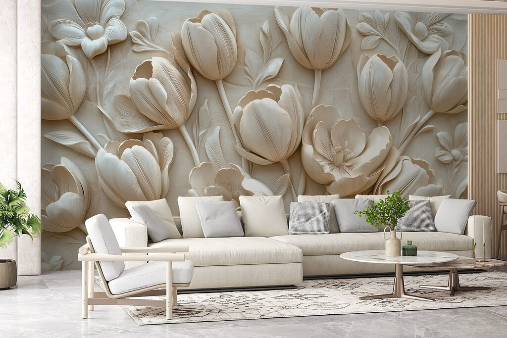 Lalele în relief — interior 5