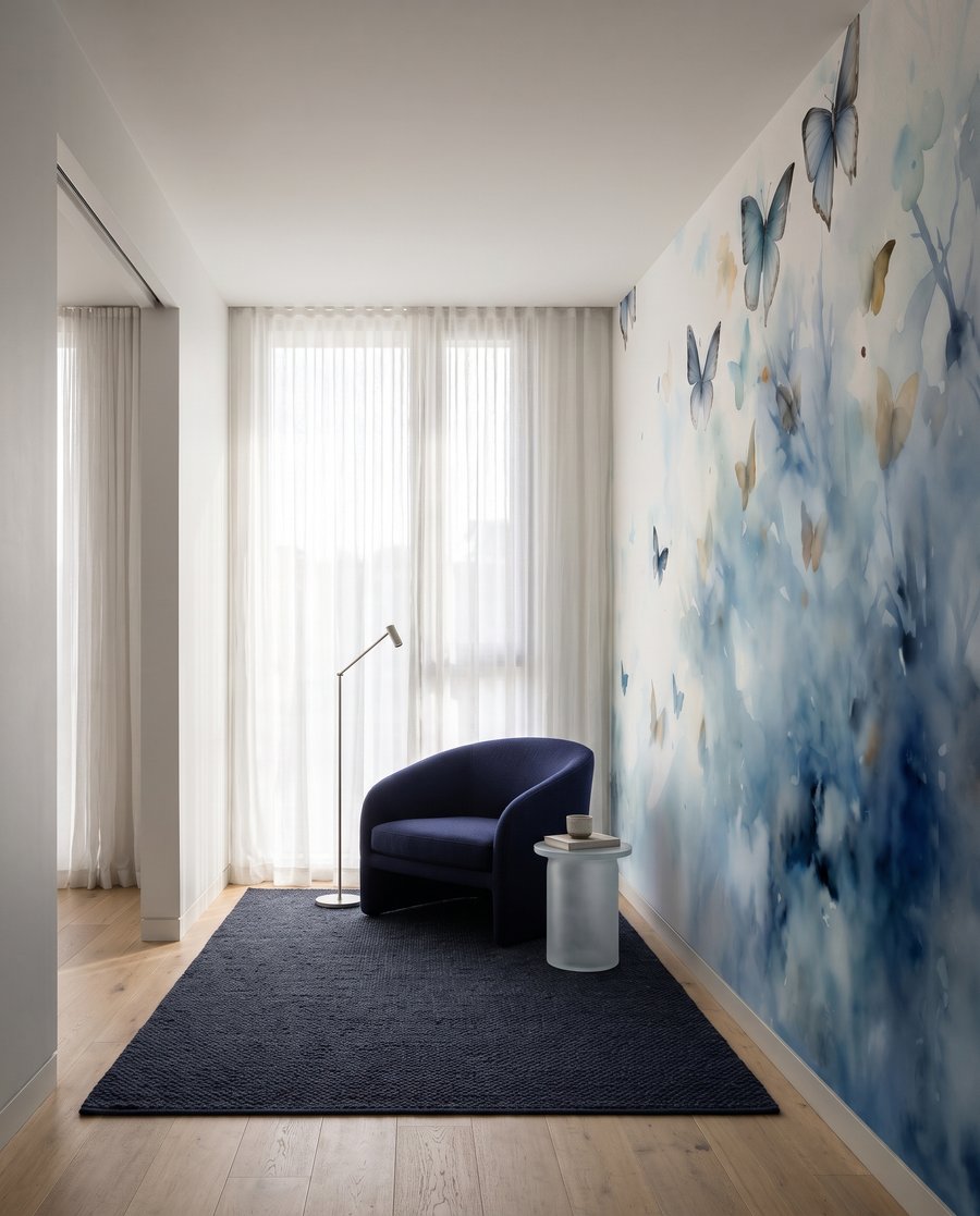 Fluturi în nori albaștri — interior 4
