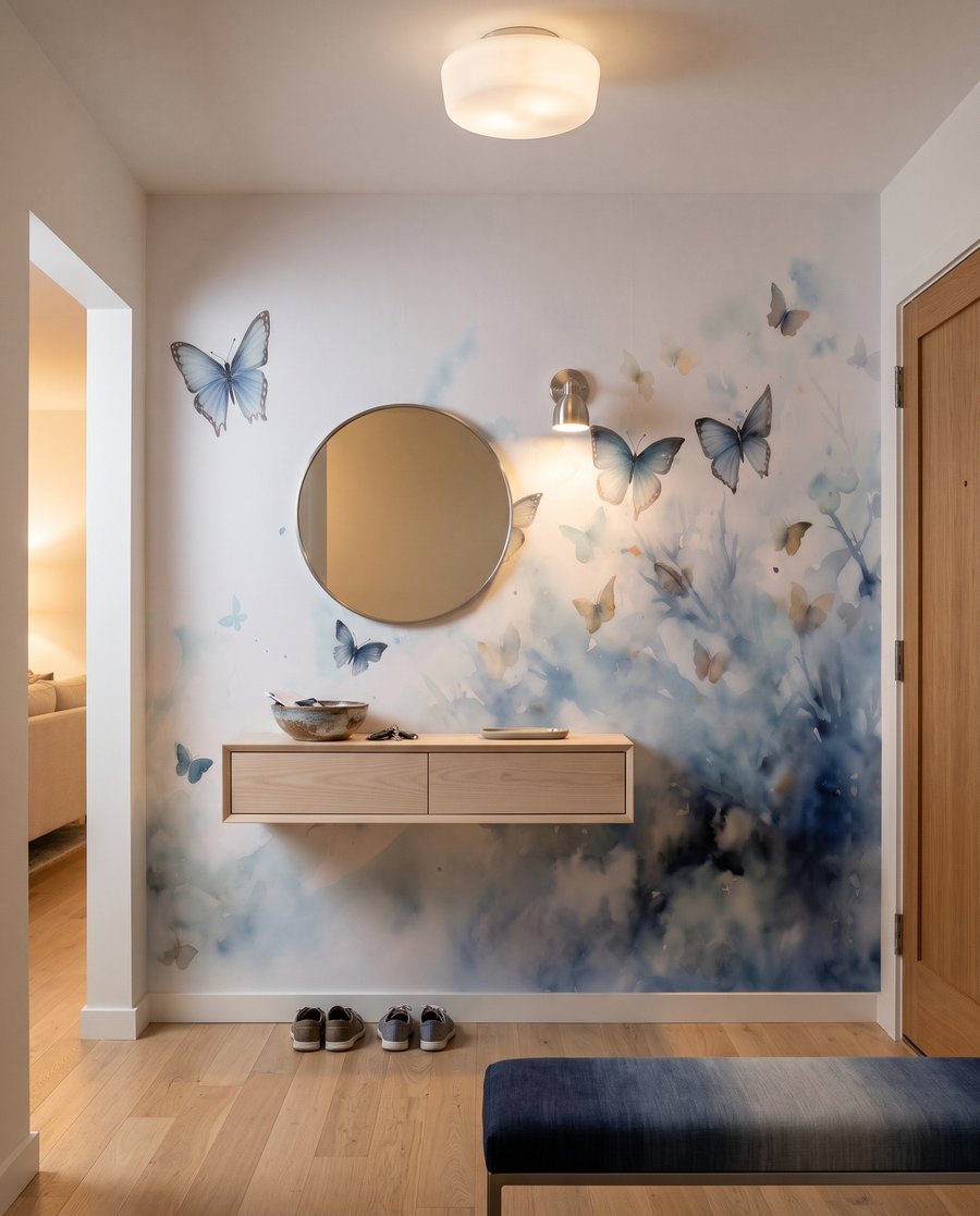 Fluturi în nori albaștri — interior 5