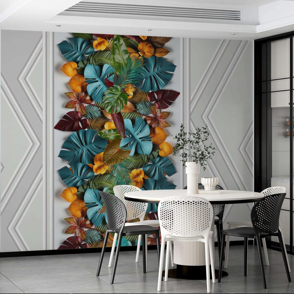 Bandă cu frunze tropicale — interior 5