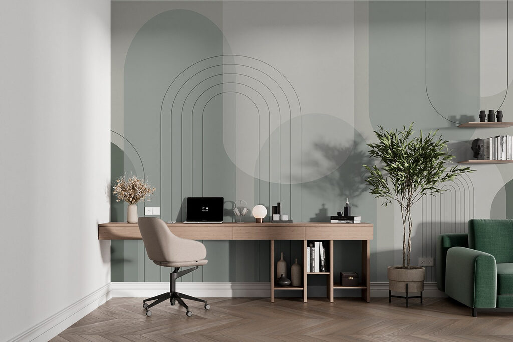 Arcuri cu linii paralele — interior 3