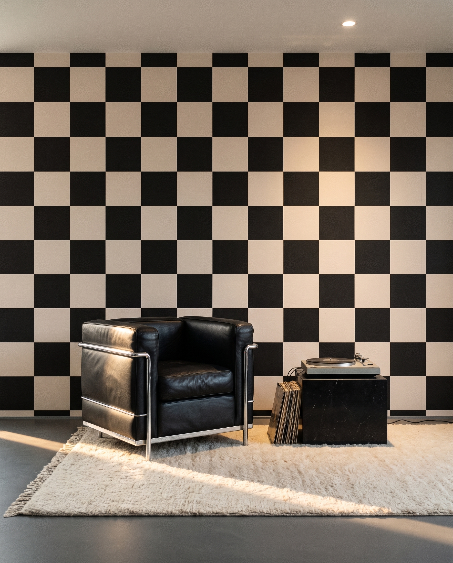 Pătrățele în contrast — interior 3