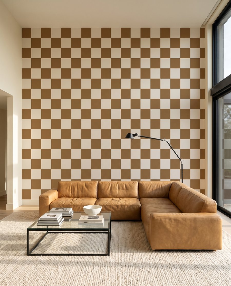 Pătrățele în contrast — interior 2