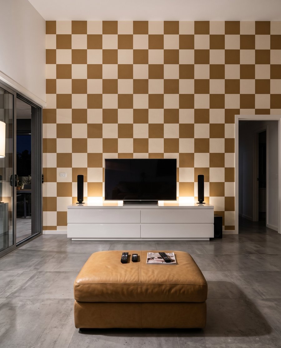 Pătrățele în contrast — interior 3