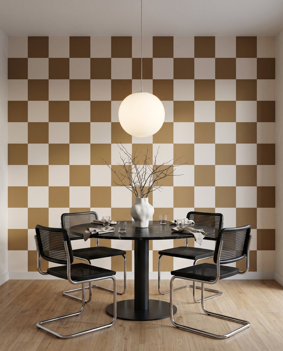 Pătrățele în contrast — interior 5