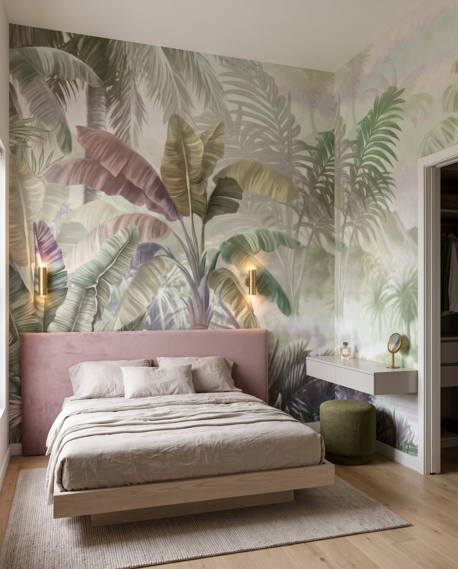 Lac tropical într-un interior