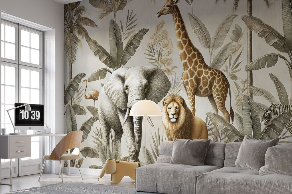 Safari printre palmieri — interior 4