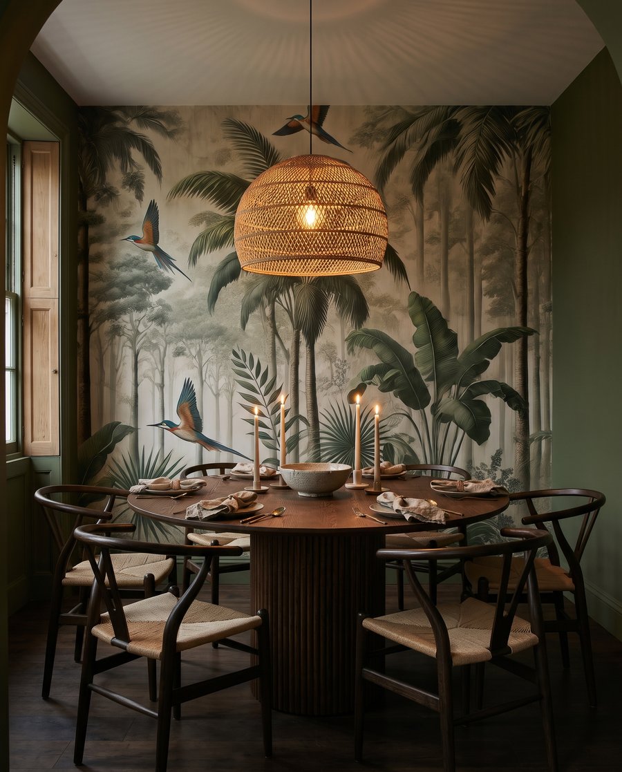 Păsări printre palmieri — interior 8