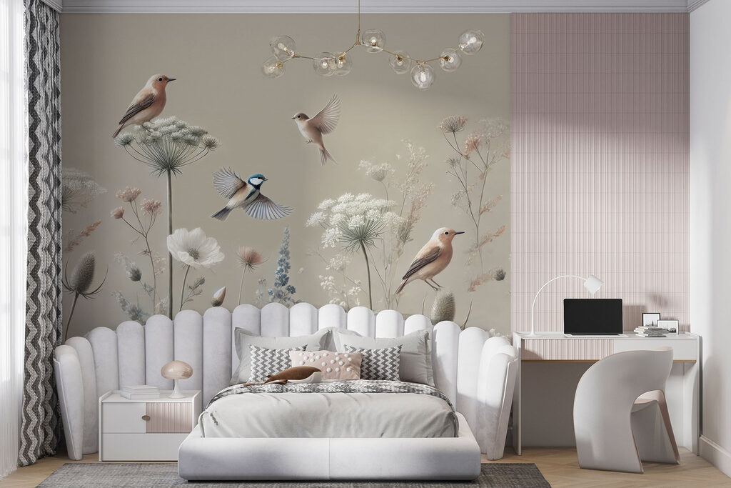 Păsărele printre flori — interior 7