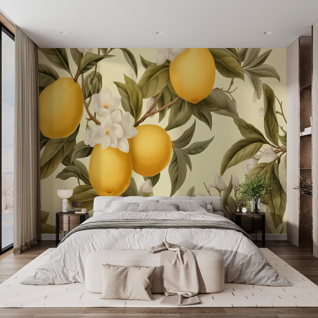 Lămâi între flori albe — interior 1